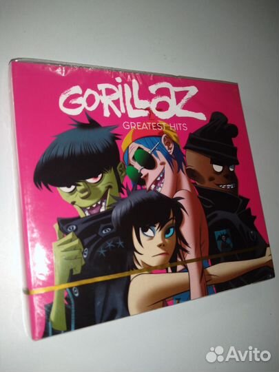2CD диска. gorillaz. Greatest hits