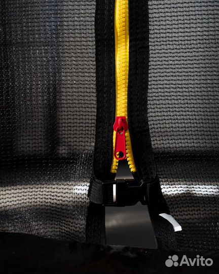 Детский батут с сеткой для дома, улицы 139 см