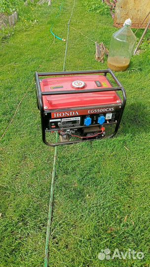 Генератор бензиновый honda eg 5500cxs