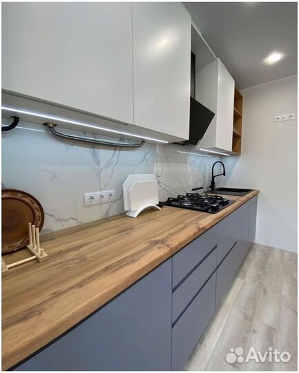 Кухня на заказ прямая