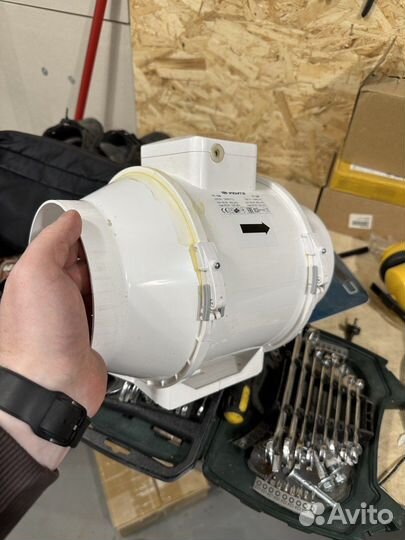 Канальный вентилятор vents tt 150