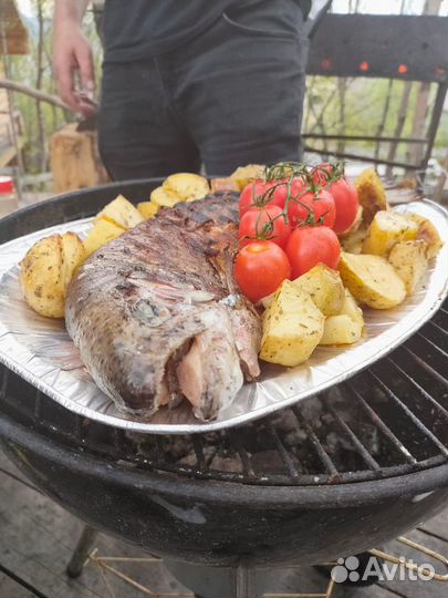 Шашлычник мангальщик Приготовление шашлыка