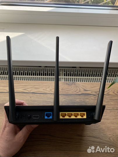 WiFi роутер Asus RT-AC66U B1 (Dual-Band, 1750 Mbps