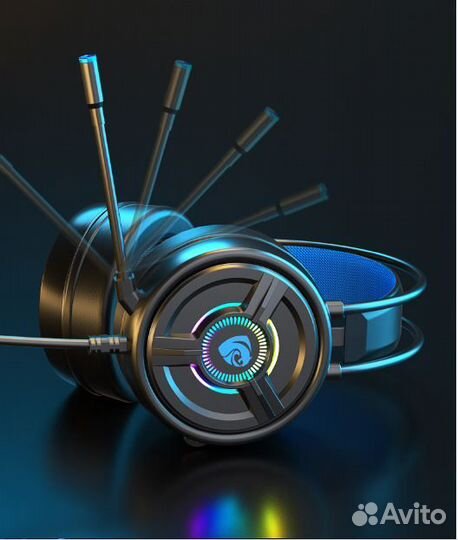 Игровые наушники с подсветкой