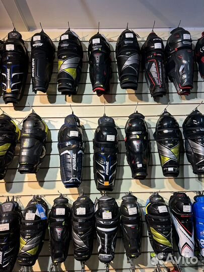 Щитки хоккейные bauer