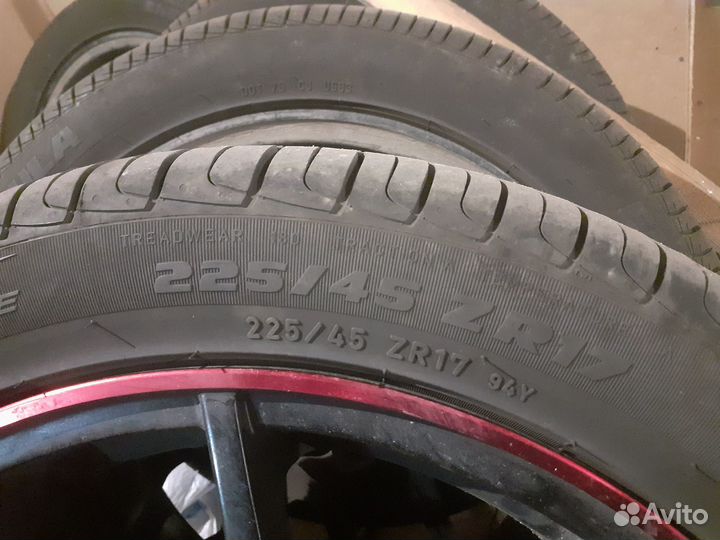 Колеса r17 на мерседес летние