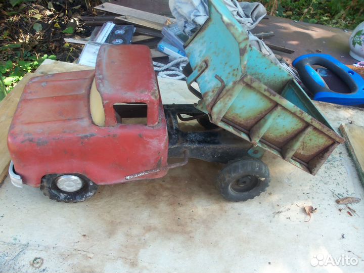 Железная машинка волгарь СССР