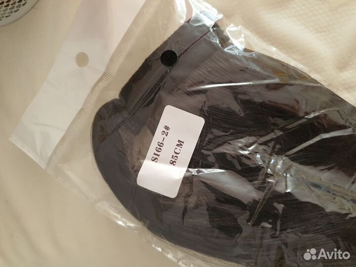 Хвост шиньон длинный