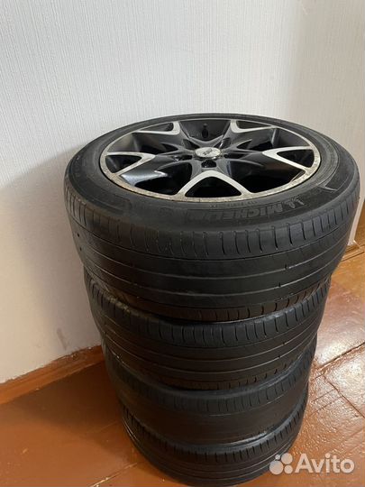 Комплект колес r18 5x120 michelin