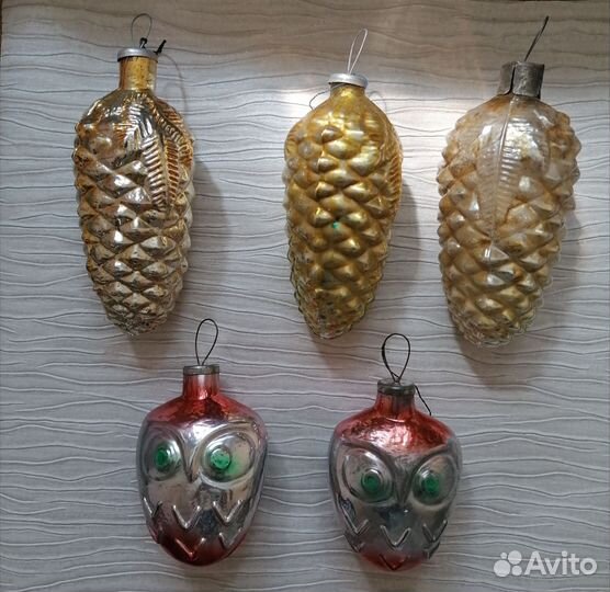 Елочные игрушки СССР