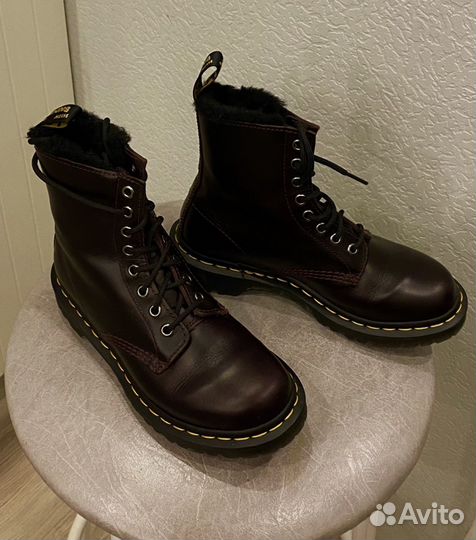 Dr martens ботинки 1460 Serena Oxblood Atlas