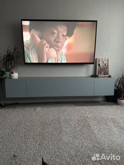 Подвесная Тв Тумба в гостиную Сканди