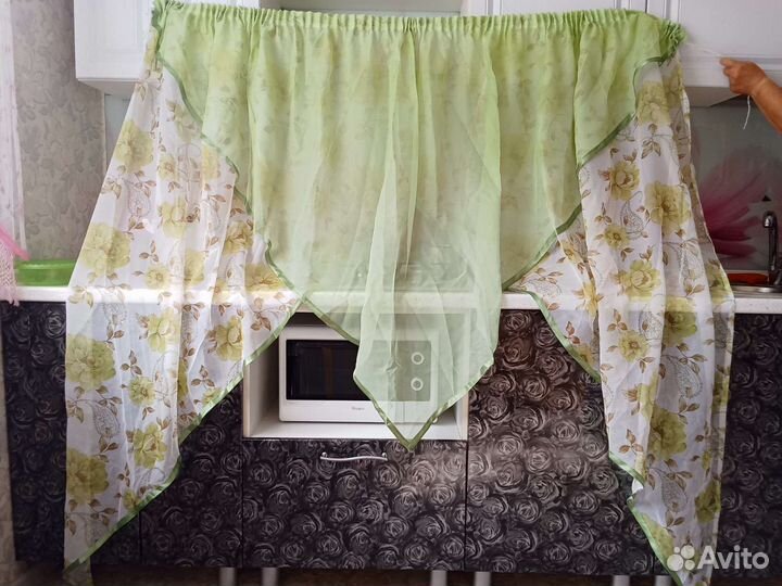 Шторы для кухни бу