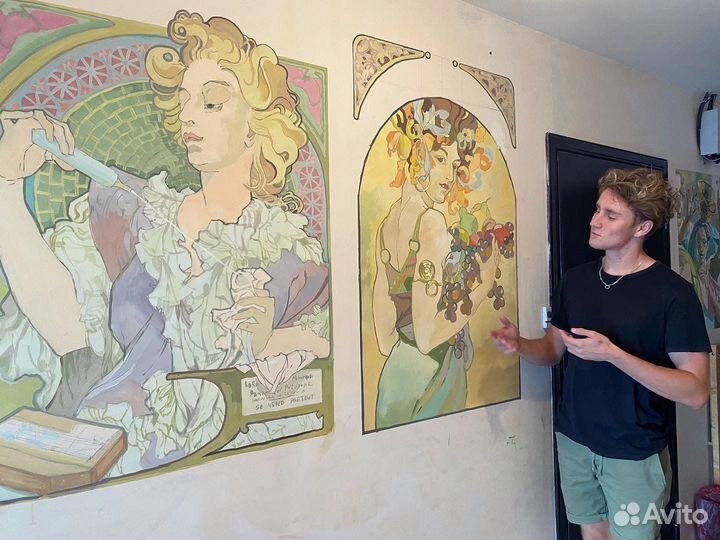 Художник. Роспись стен/ портреты по фото