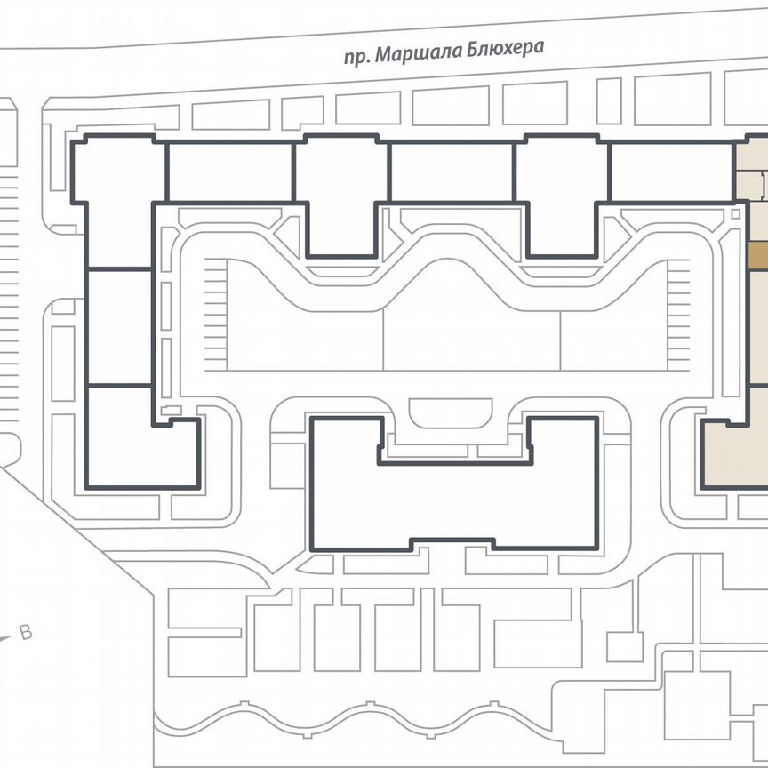 2-к. квартира, 66,3 м², 16/17 эт.