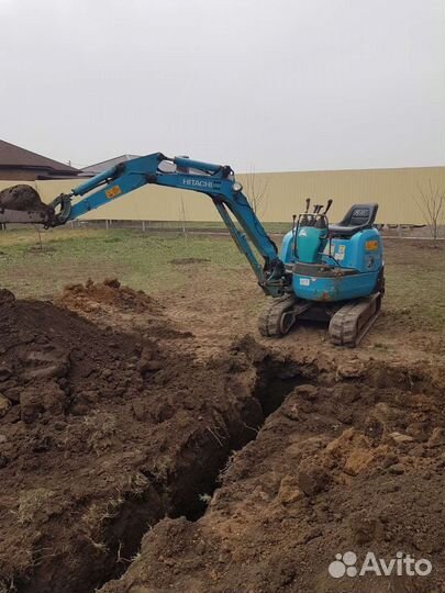 Услуги мини экскаватора