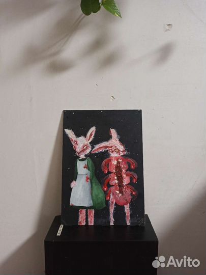 Картина маслом, абстракция