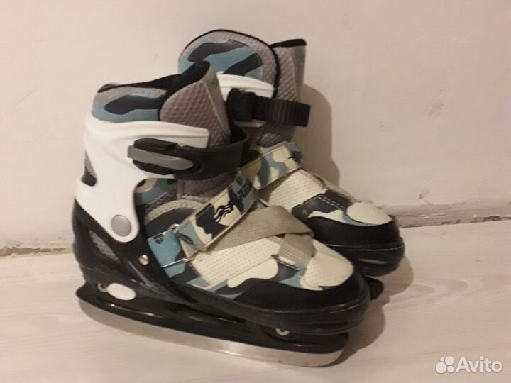 Коньки детские раздвижные 35 38