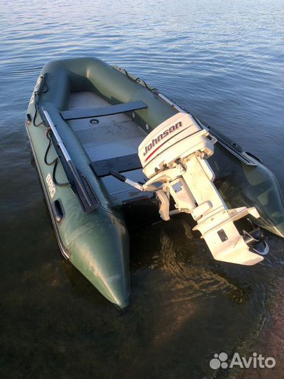 Лодка Brig с мотором Johnson 30лс