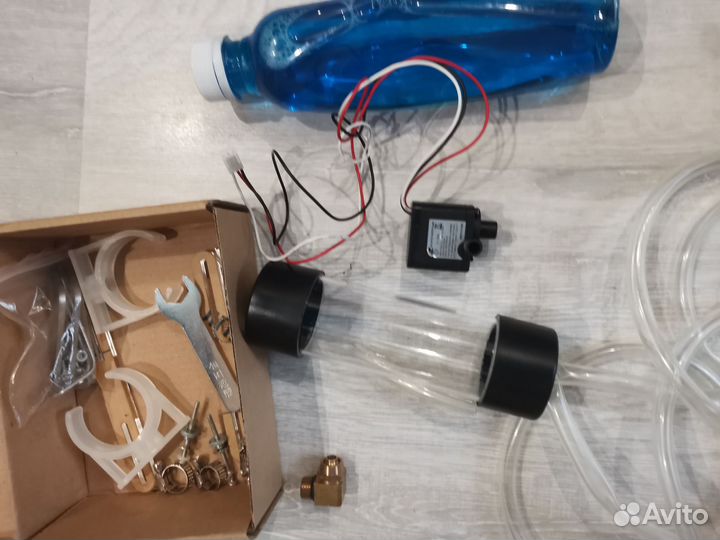 Готовый комплект для кастомной сжо (Голубой цвет)