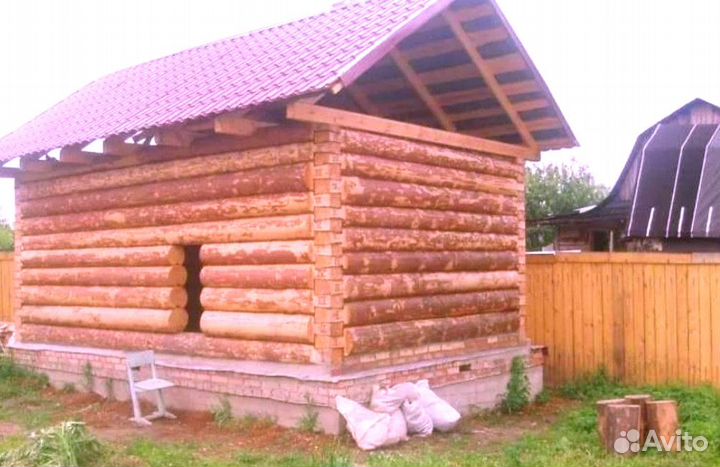 Срубы 3/6/2,2 в лапу. Срубы, брус, доски