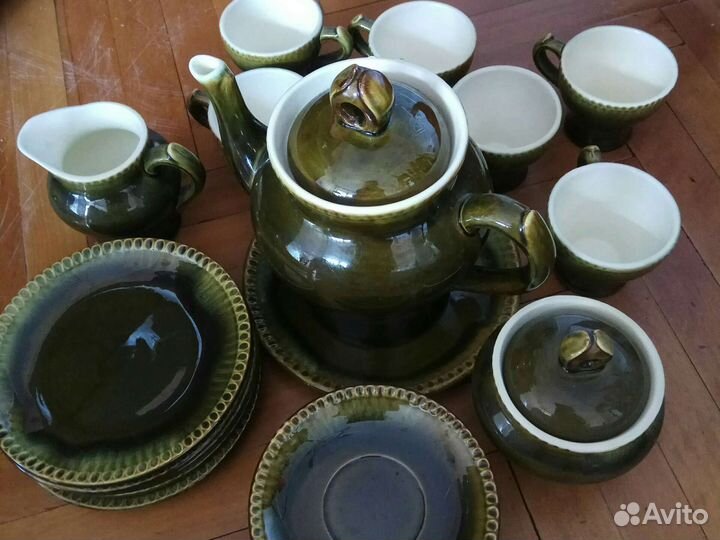 Чайно кофейный сервиз времён СССР
