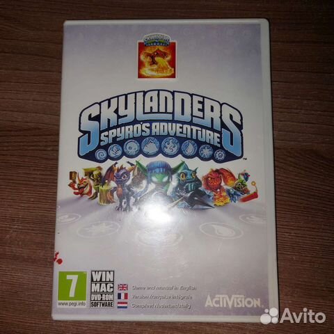 Skylanders Spyro's adventure диск