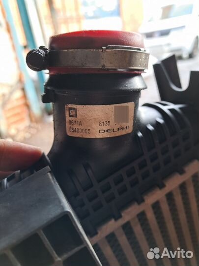 Радиатор интеркулера Opel Astra J