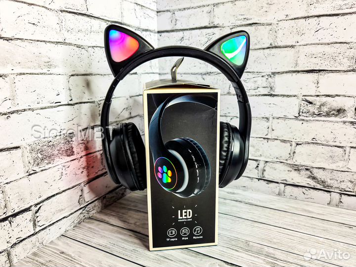 Наушники Cat / Наушники с ушками - Новые trend