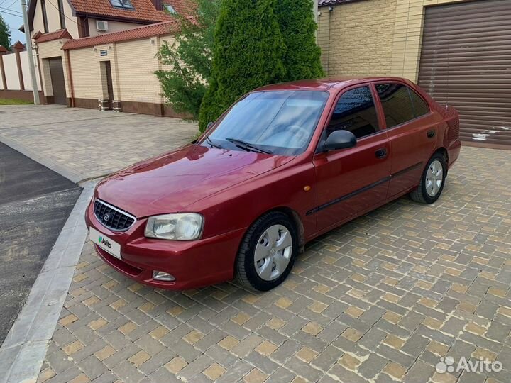 Hyundai Accent 1.5 МТ, 2006, 253 000 км