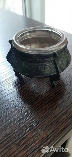 Солонка мельхиор СССР