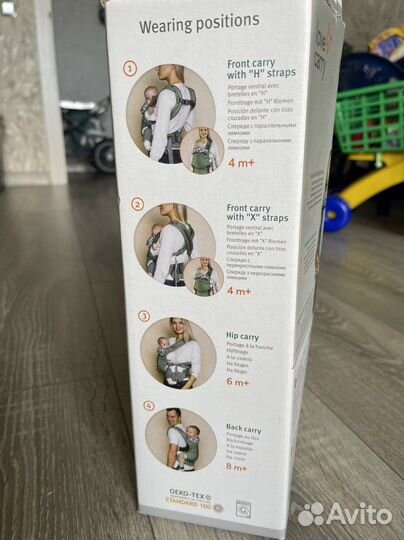 Эргорюкзак love carry с 4мес