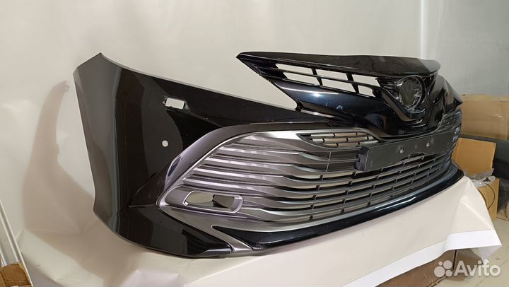 Toyota Camry 70 18- Бампер передний в сборе в цвет