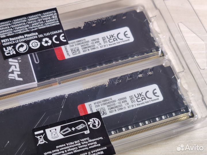 Оперативная память Kingston DDR4 16Gb 2666(новая)
