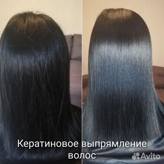 Модель на кератиновое выпрямление