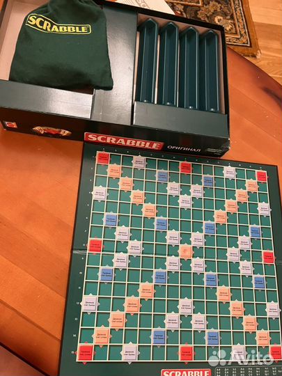 Настольные игры семейные:Scrabble,Корова 006 и др