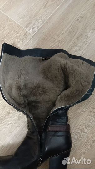 Сапоги женские зимние натуральная кожа