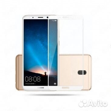 Защитное стекло 10D для Honor Huawei 7X (BND-L21)