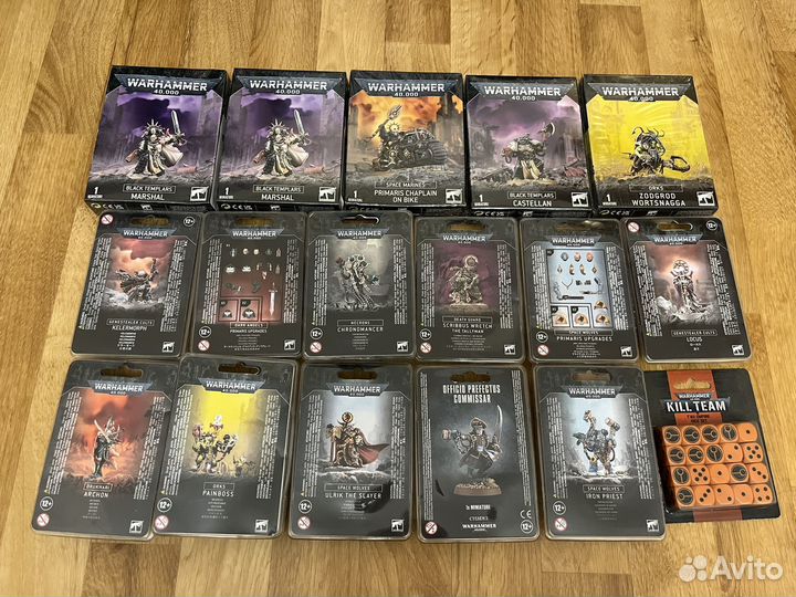 Warhammer миниатюры и кодексы