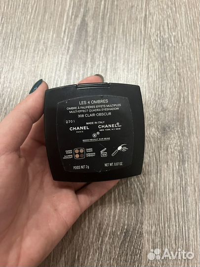 Тени для век chanel