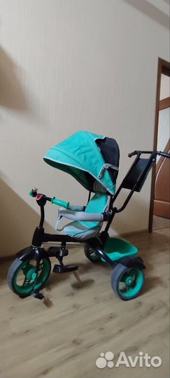 Трехколесный велосипед с родительской ручкой