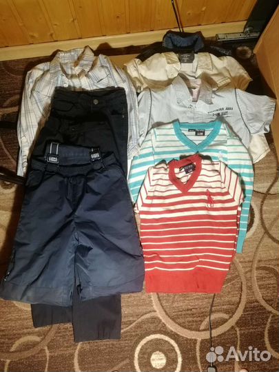 Костюм праздничный белый и вещи для ребёнка