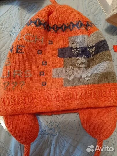 Шапки зима осень для мальчика на 1, 2, 3, 4 года