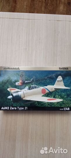 Сборная модель A6M2 Zero Type 21 (profipack) Eduar