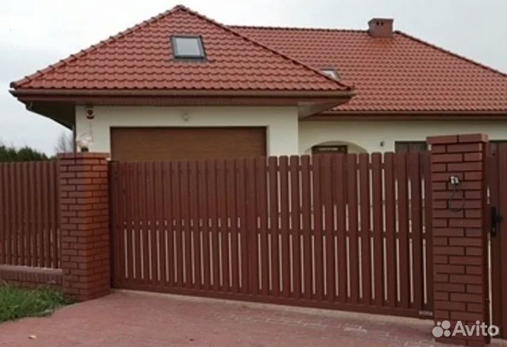 Забор металлический с гарантией быстро