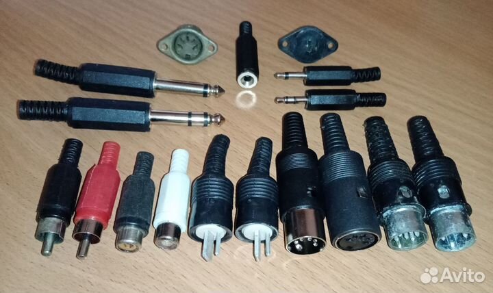 Кабели, переходники, штекеры для советской техники