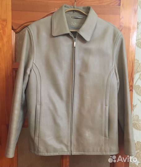 Куртка кожаная