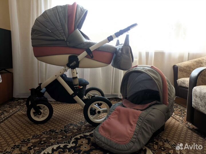 Коляска 2 в 1 bebe mobile Mario