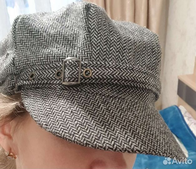 Кепка на флисе женская