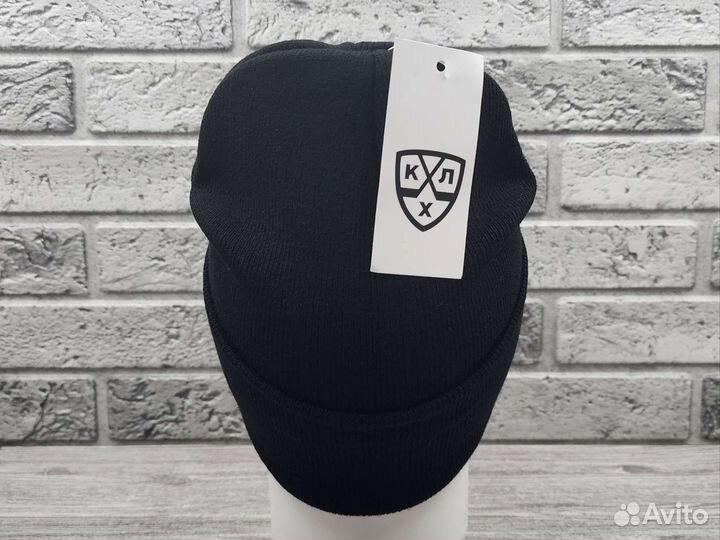 Шапка вязаная мужская KXl avangard omsk чёрная
